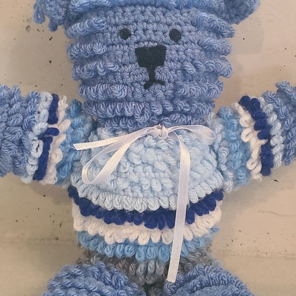 Handmade Crochet Bear - Picture 2 of 6